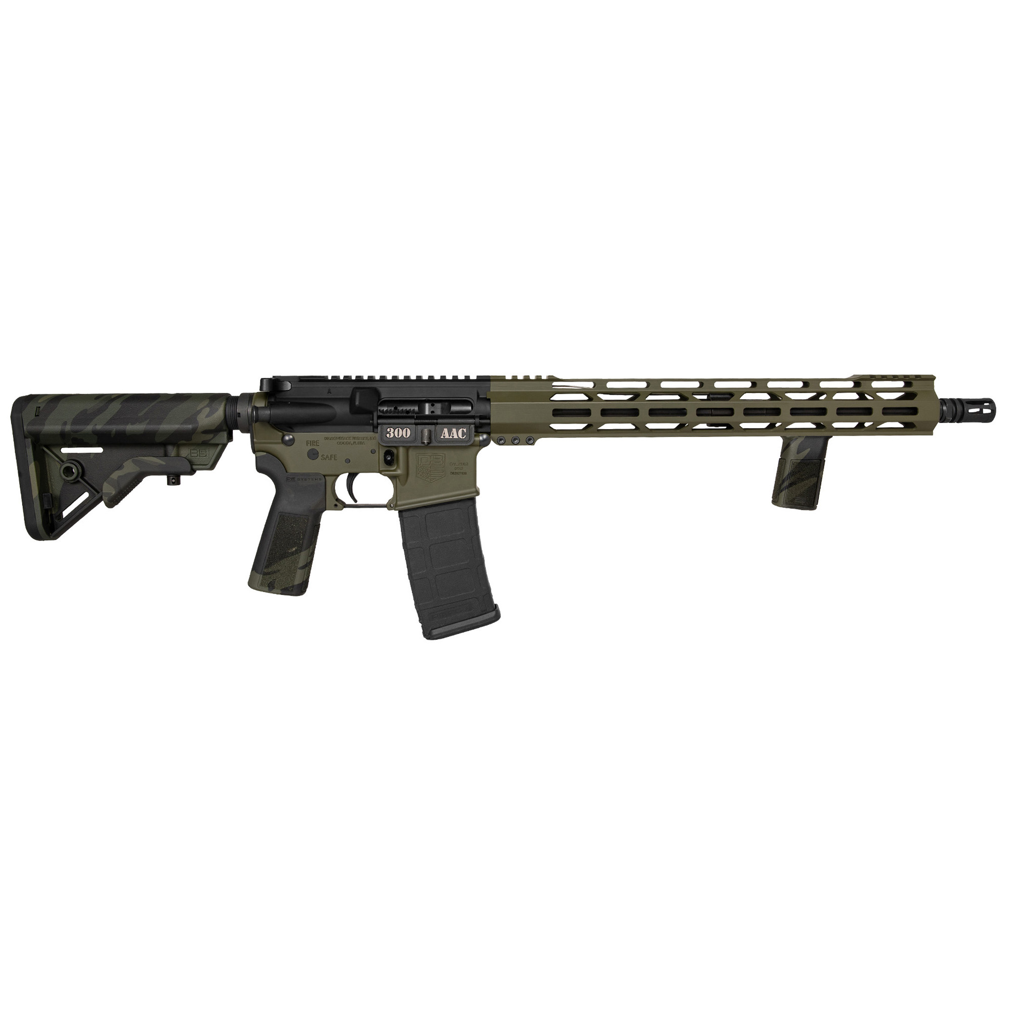 Diamondback Firearms Carbon DB15 Rifle 300 AAC Blackout - Ji view 2
