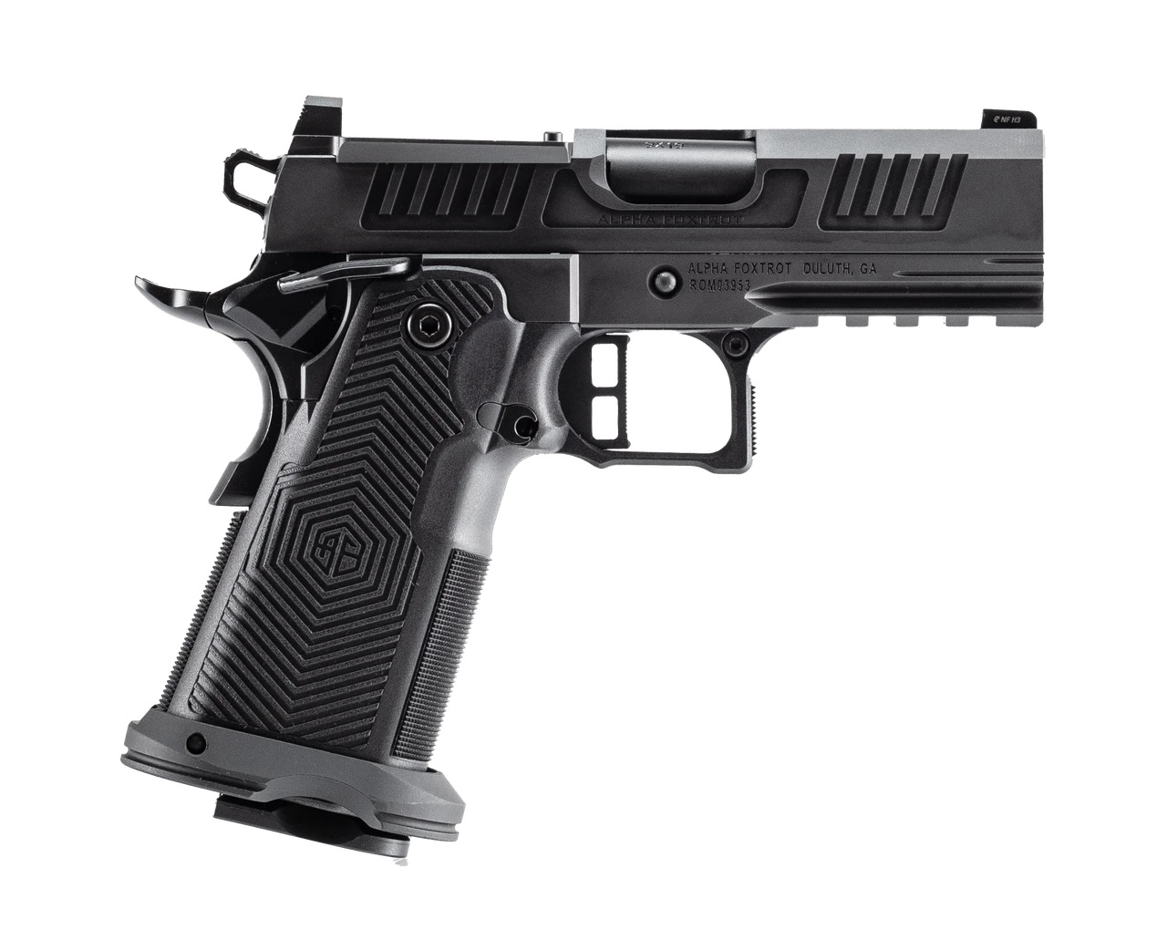 Alpha Foxtrot AF1911 Romulus 9mm Luger - All Geared Up FFL view 3