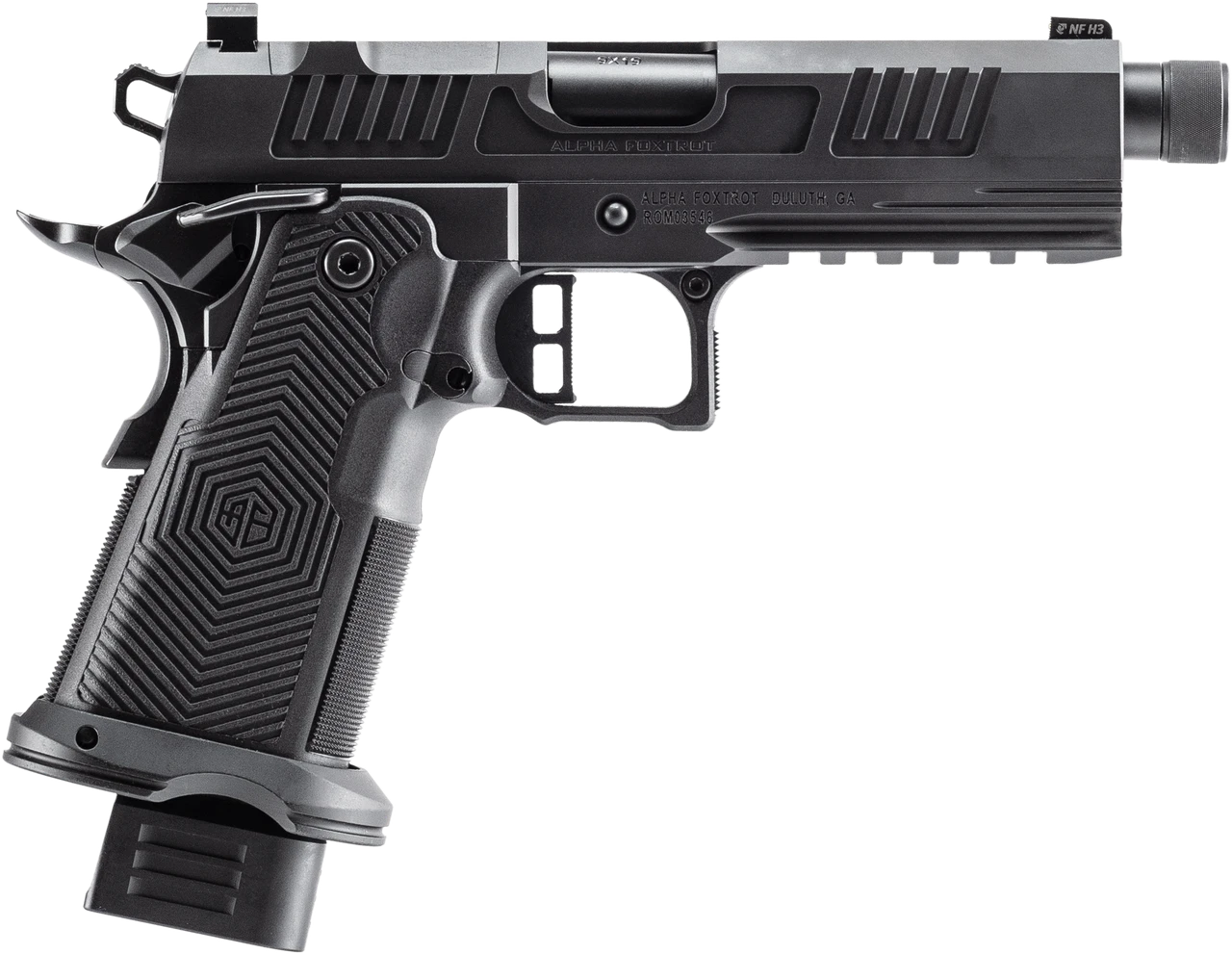 Alpha Foxtrot AF1911 Romulus 9mm Luger - BOAZ view 2