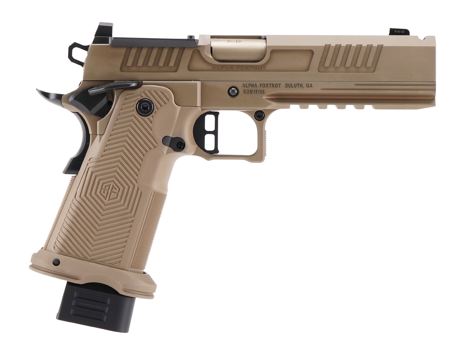 Alpha Foxtrot AF1911 Romulus 9mm Luger - BOAZ view 3