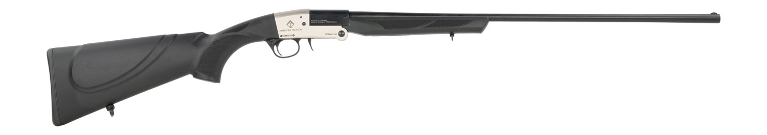 ATI ATIG410NMD26G3 Nomad Gen3 410 Gauge Break Open 3" 1rd 26" Single Shot Barrel, Fixed Black Synthetic Stock