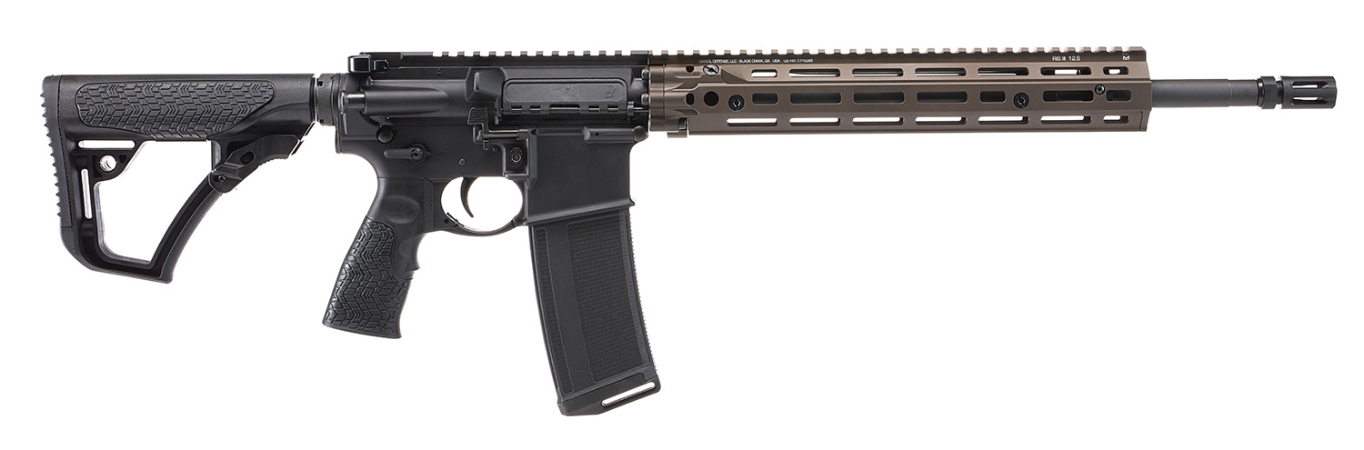 Daniel Defense DD4 RIII Rifle 5.56 NATO 32rd Magazine 16" 1/2x28 Threaded Barrel FDE