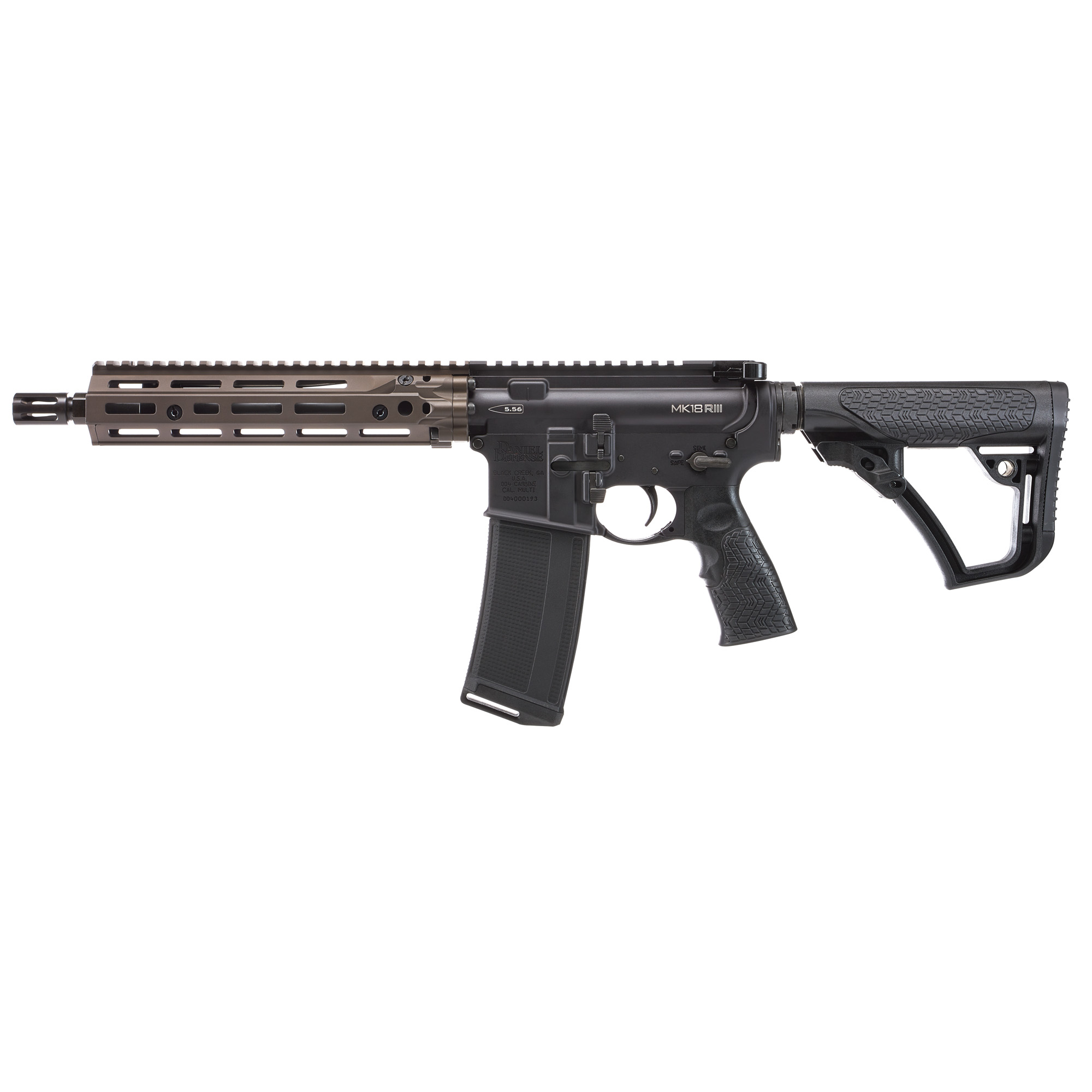 DDM4 MK18RIII SBR 5.56MM FDE