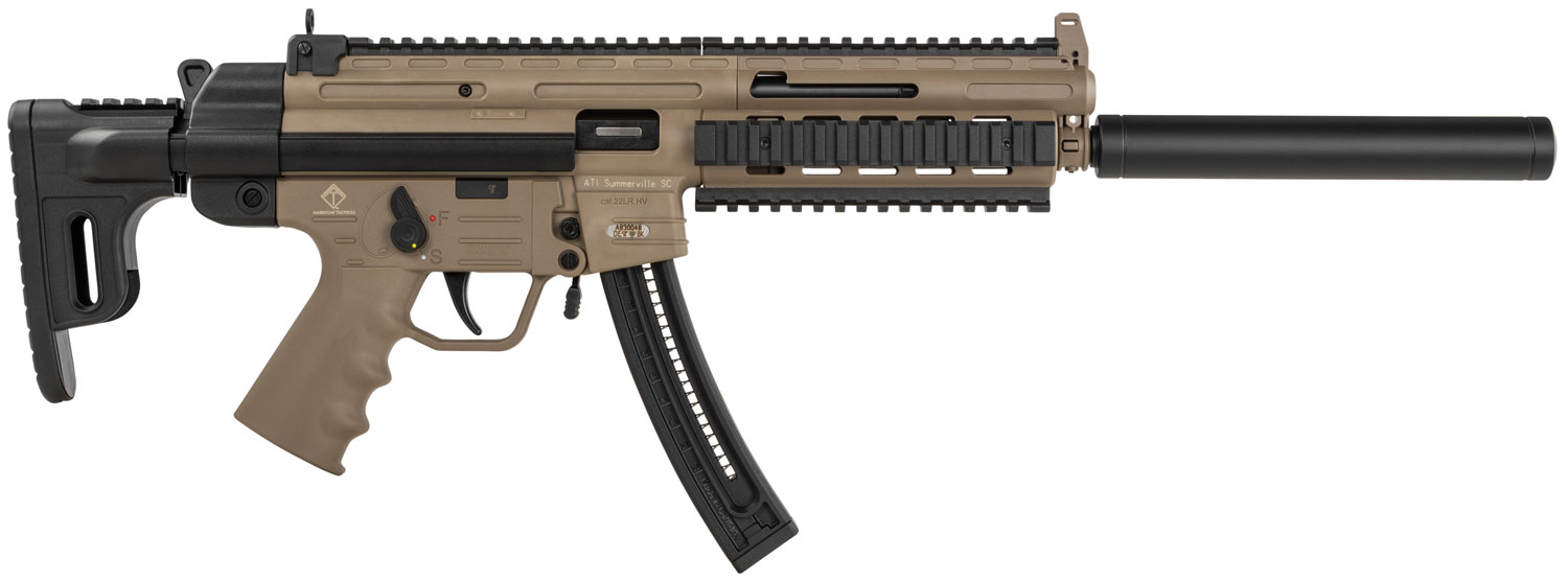ATI German Sports Guns GSG-16 Carbine RIA Rifle .22 LR 22rd Magazine 16.25" Barrel Tan