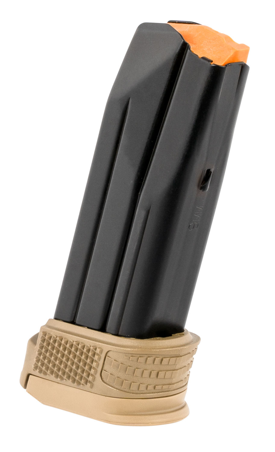 FN 509C Handgun Magazine FDE with Pinky Extension 9mm Luger 15/rd view 3