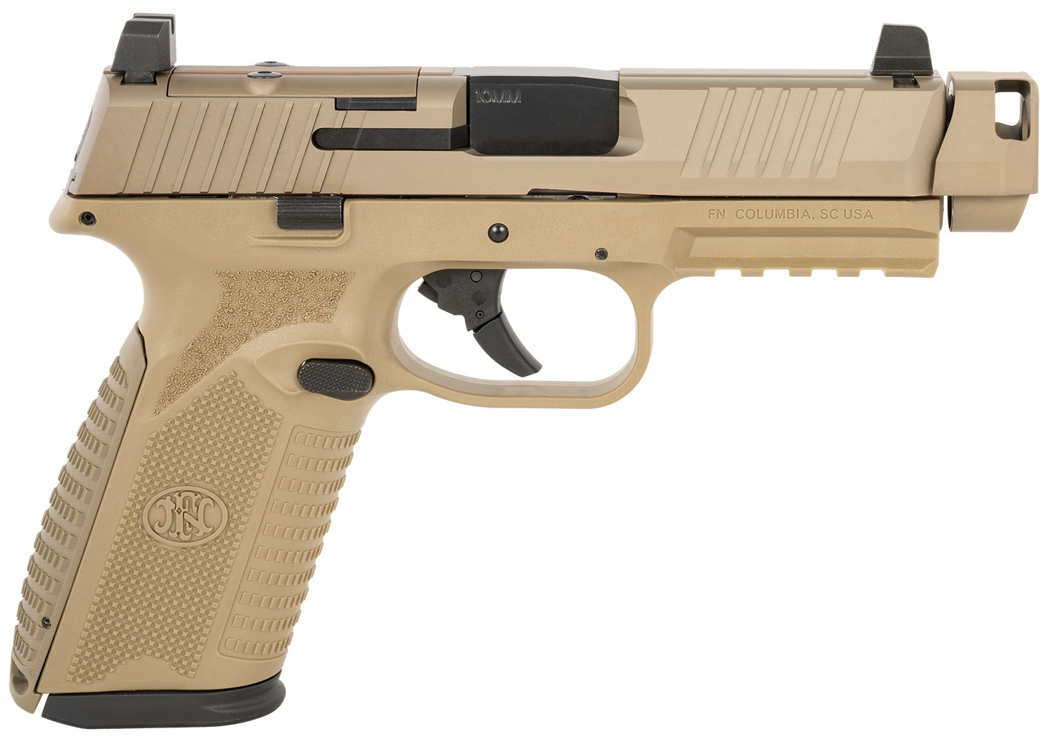 FN America 510 MRD Compensated 10MM Handgun - Circle Square view 4