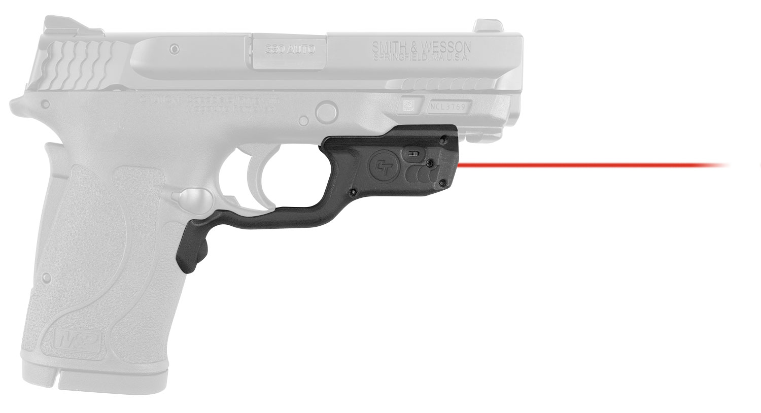 LASERGARD M&P SHLD EZ/CPCT RED