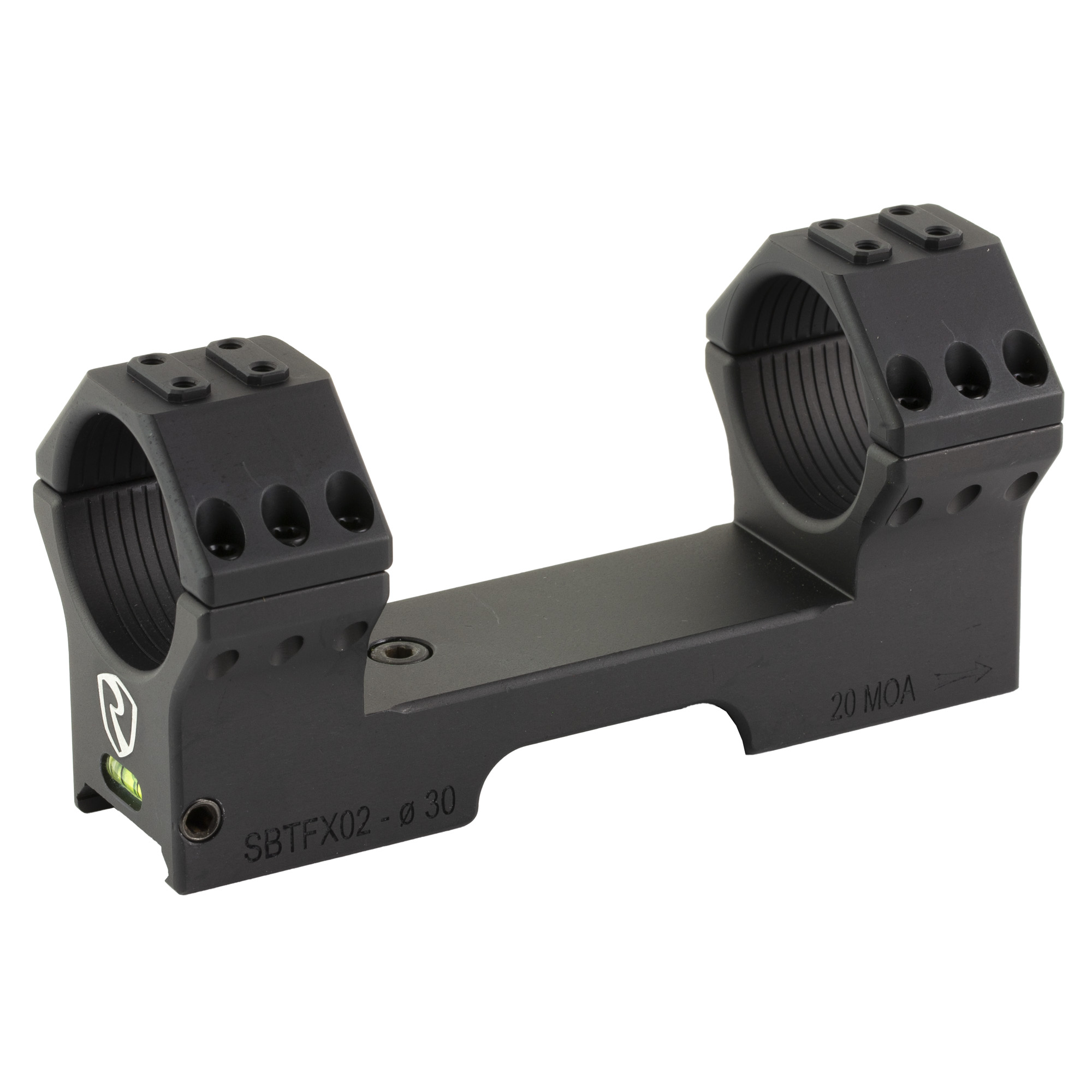 PICATINNY MNT 30MM B/O 20MOA