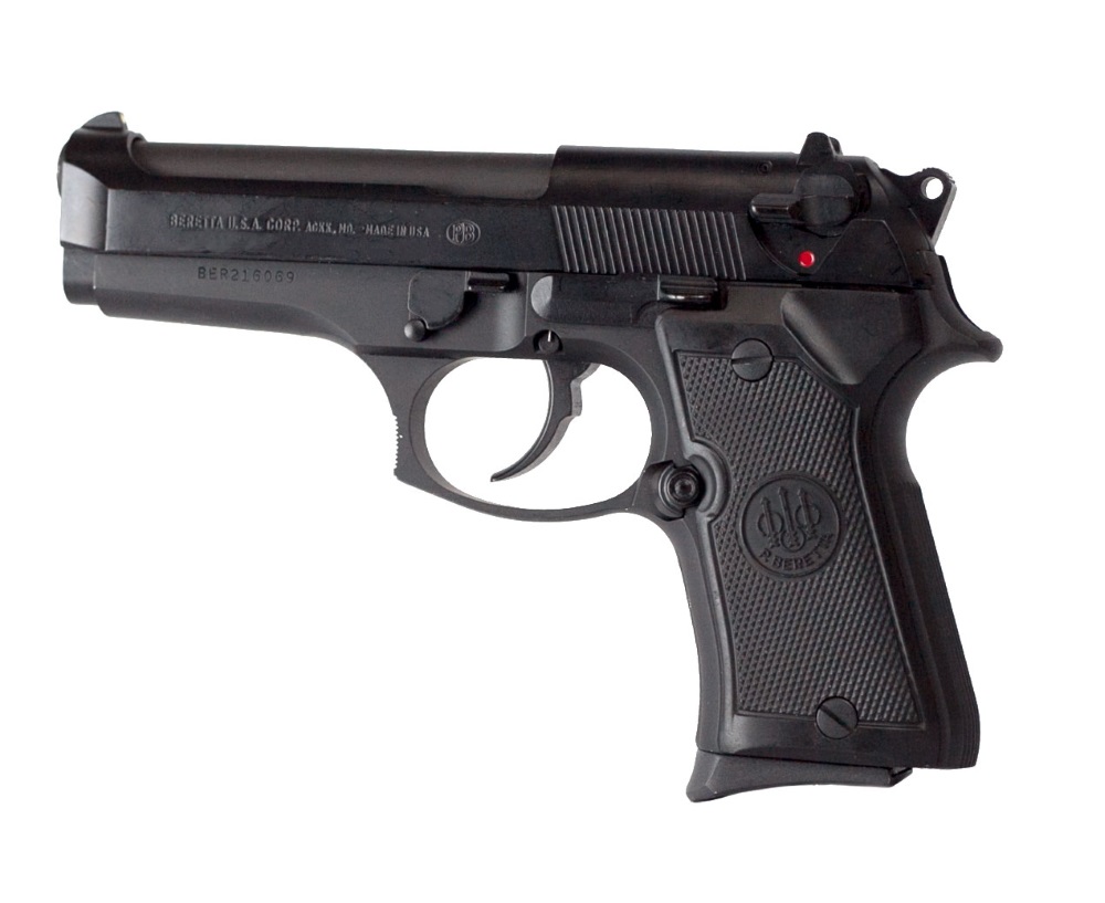 92FS COMPACT 9MM BLK 10+1    #