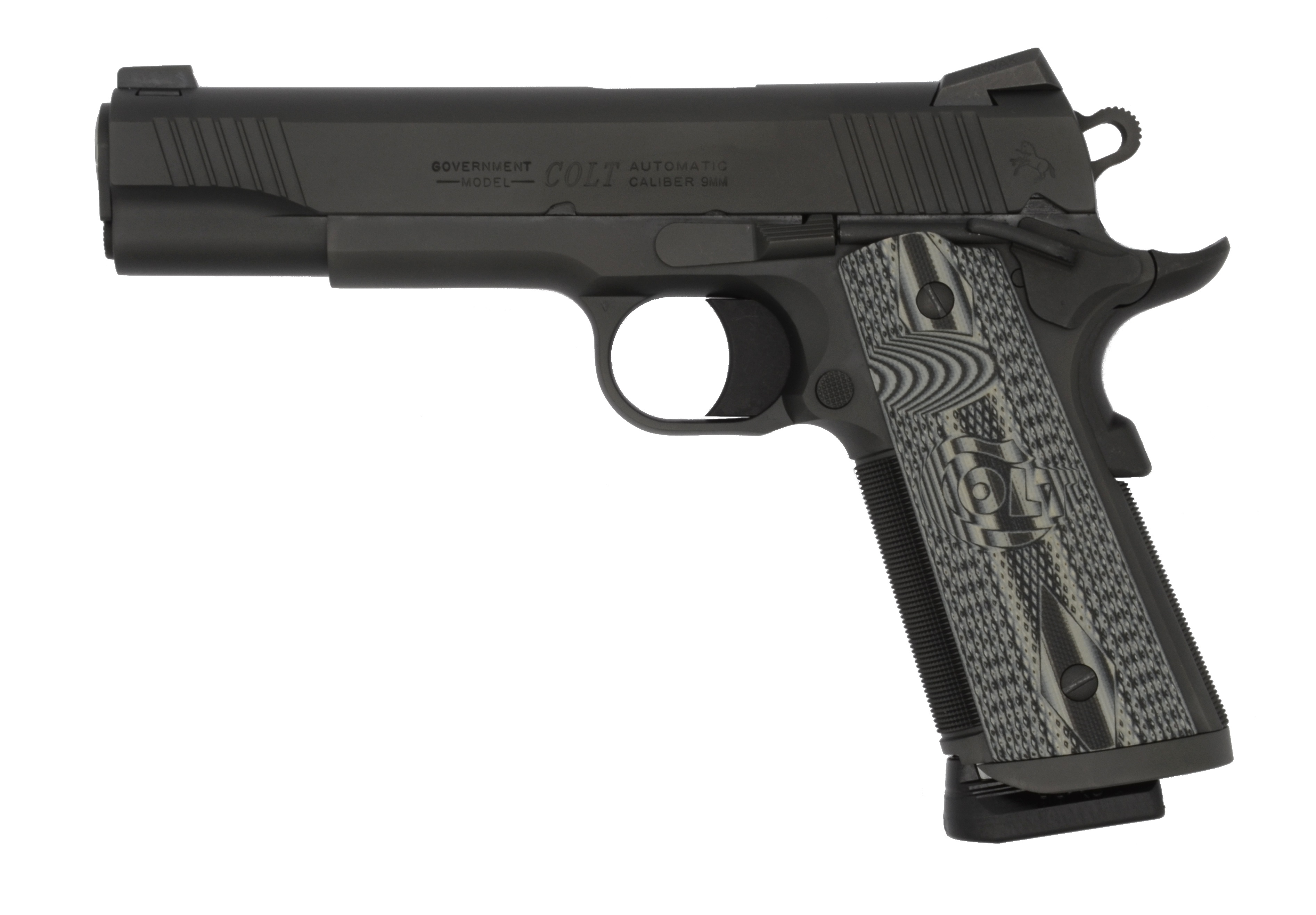 COMBAT UNIT 9MM BLK 5" NS