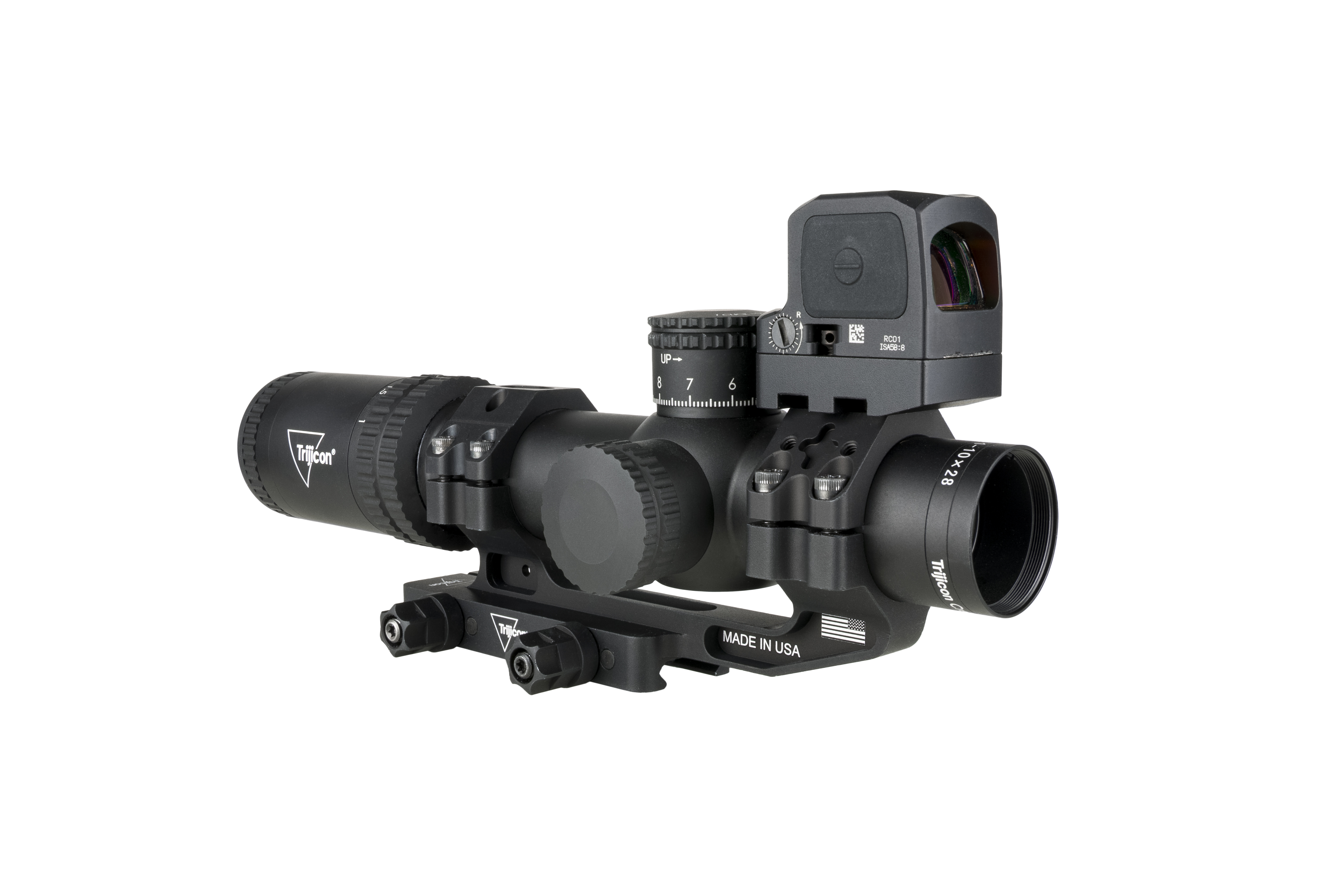 TRIJICON CREDO 1-10X28 FFP MRAD/RCR