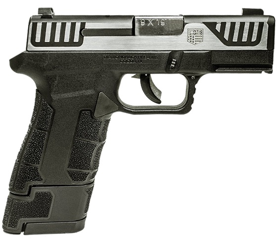 Diamondback DB0300P031 AM2 Sub-Compact Frame 9mm Luger 17+1, 3.50" Stainless Steel Barrel, Serrated Stainless Steel Slide, Black Polymer Frame w/Picatinny Rail & Polymer Grip