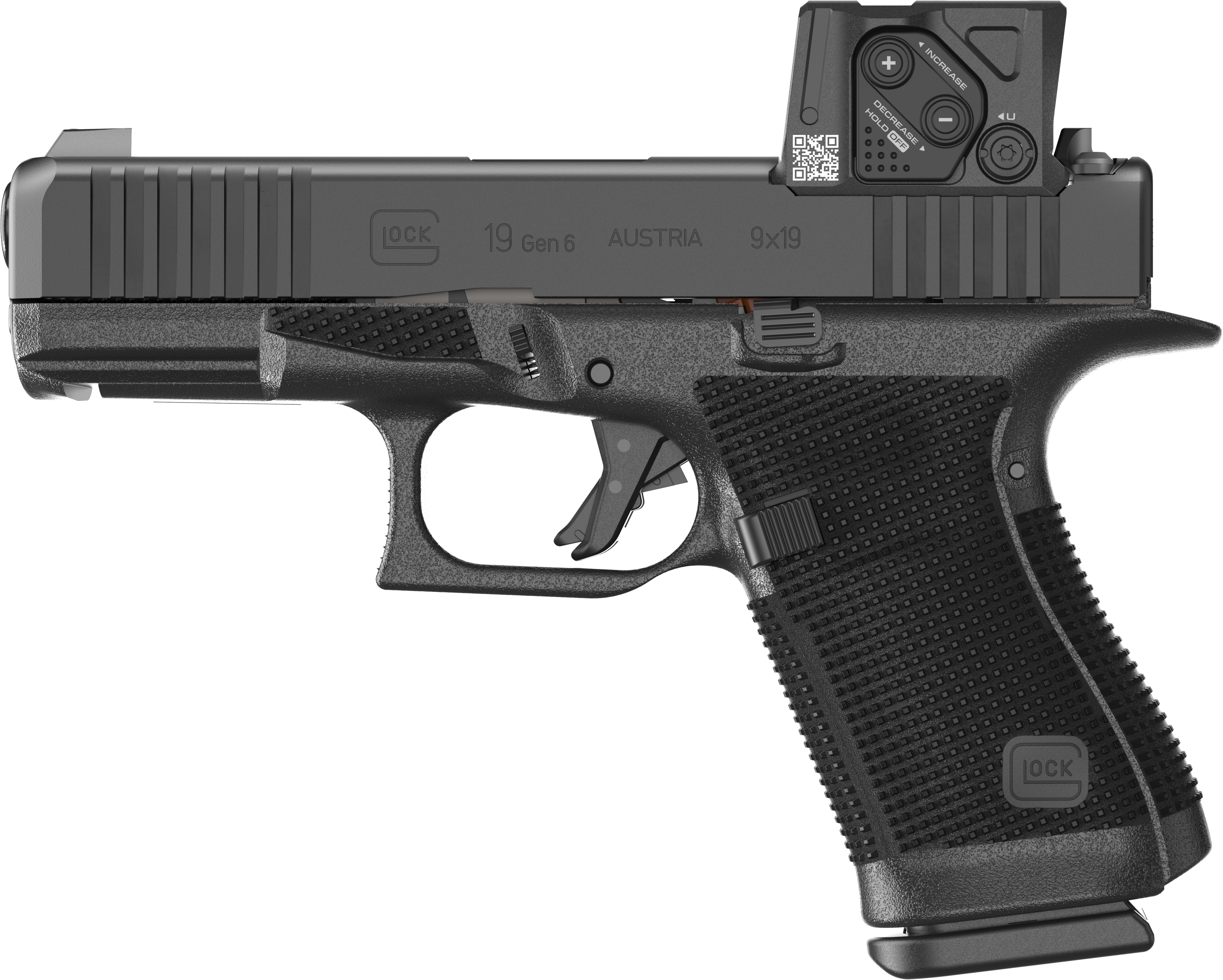 Glock G19 Gen6 9mm Pistol with Aimpoint | Purple Mountain Ar view 2