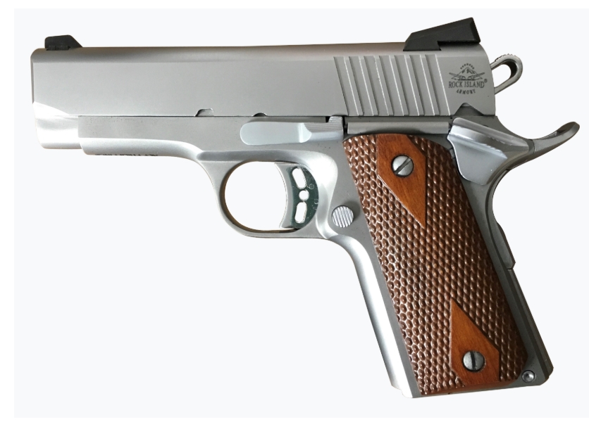 RIA Stainless Standard Handgun .45 ACP 7rd Magazine 3.63" Barrel CA Compliant