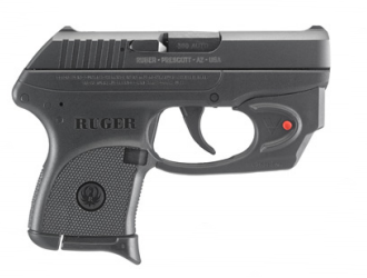 RUGER LCP 380ACP PISTOL 2.75" BBL BLUE W/ VIRIDIAN E-SERIES RED LASER view 2