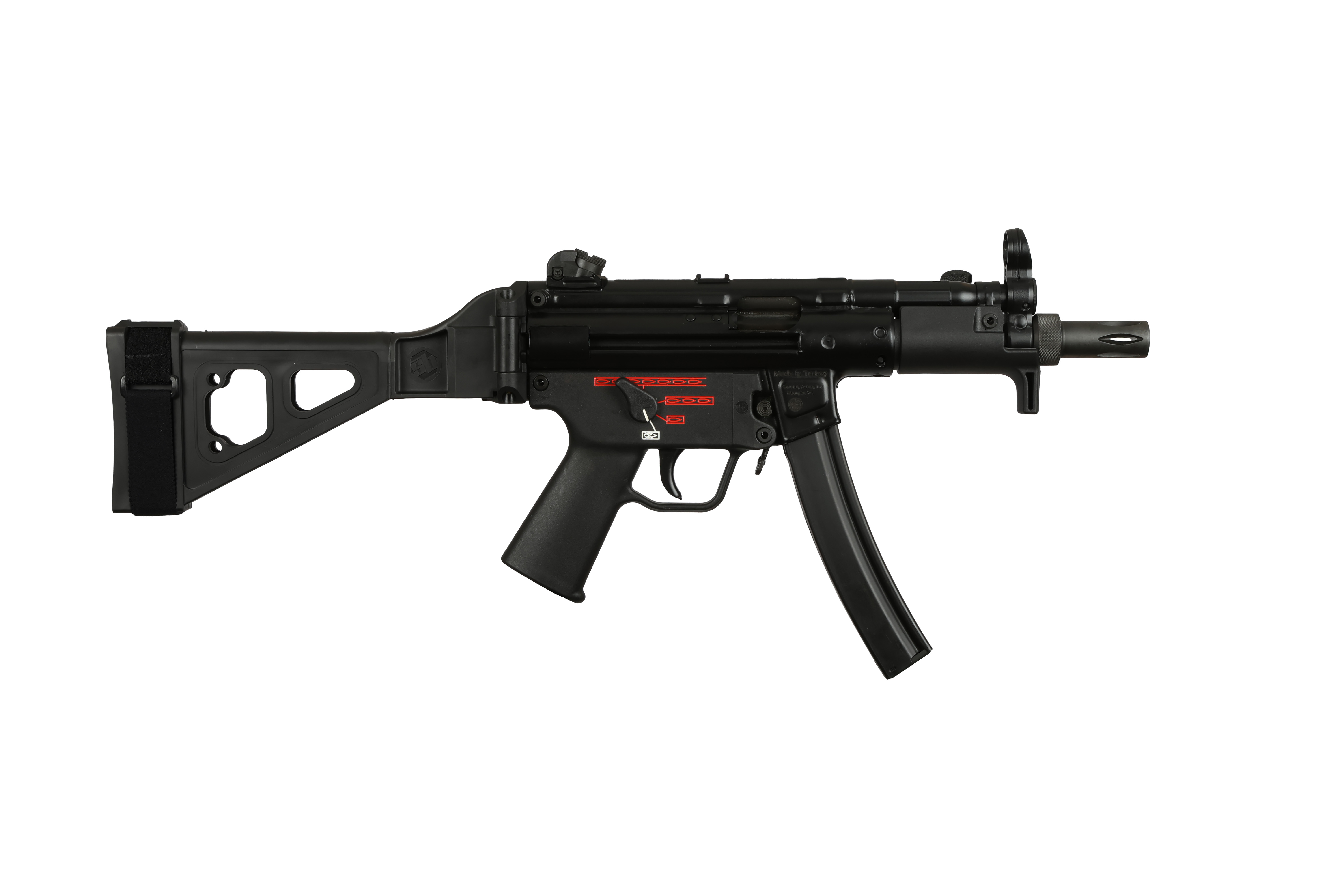 AP5-P NAVY 9MM BK 5.75" BRACE