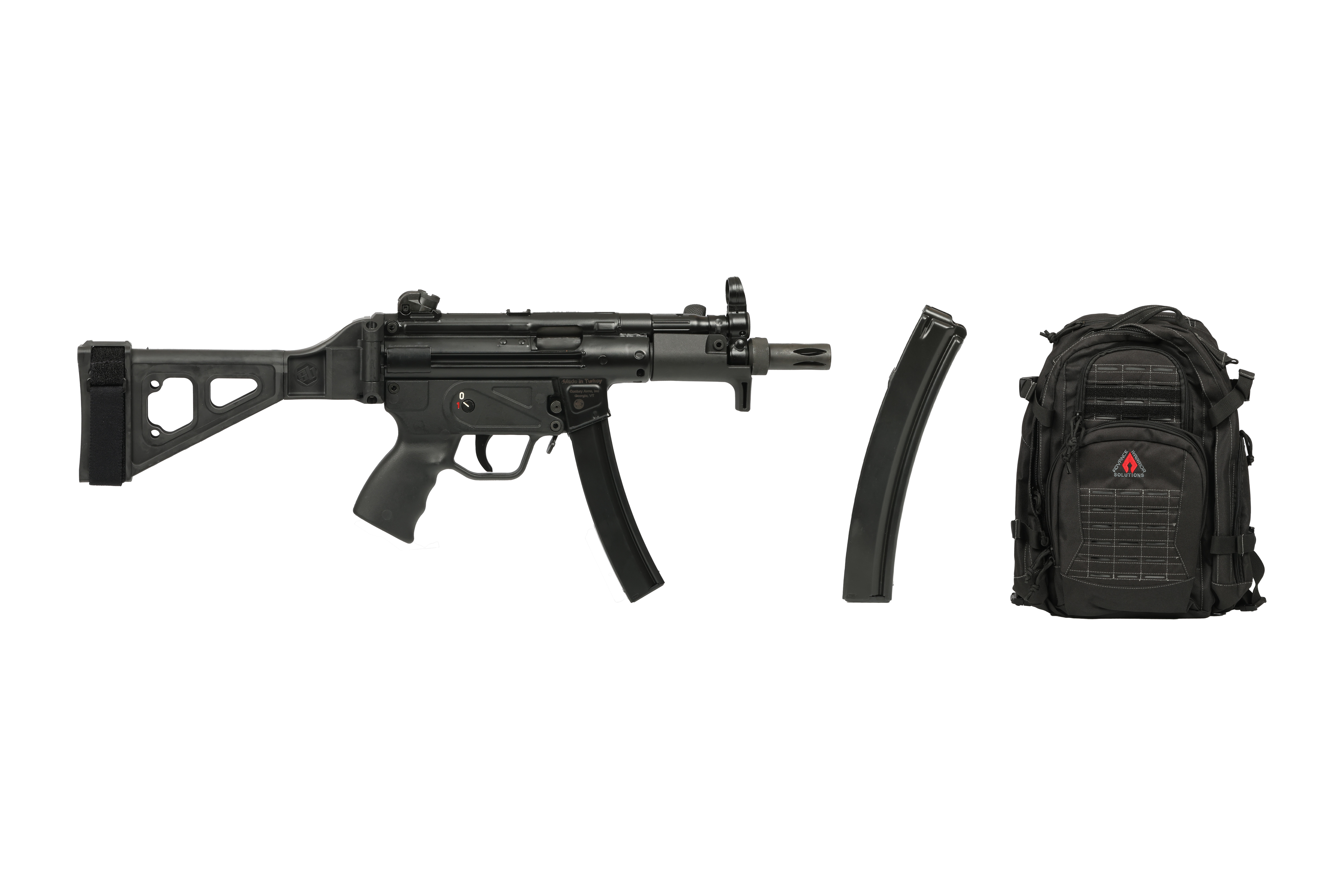 AP5-P 9MM 5.75" 30+1 BRACE PKG