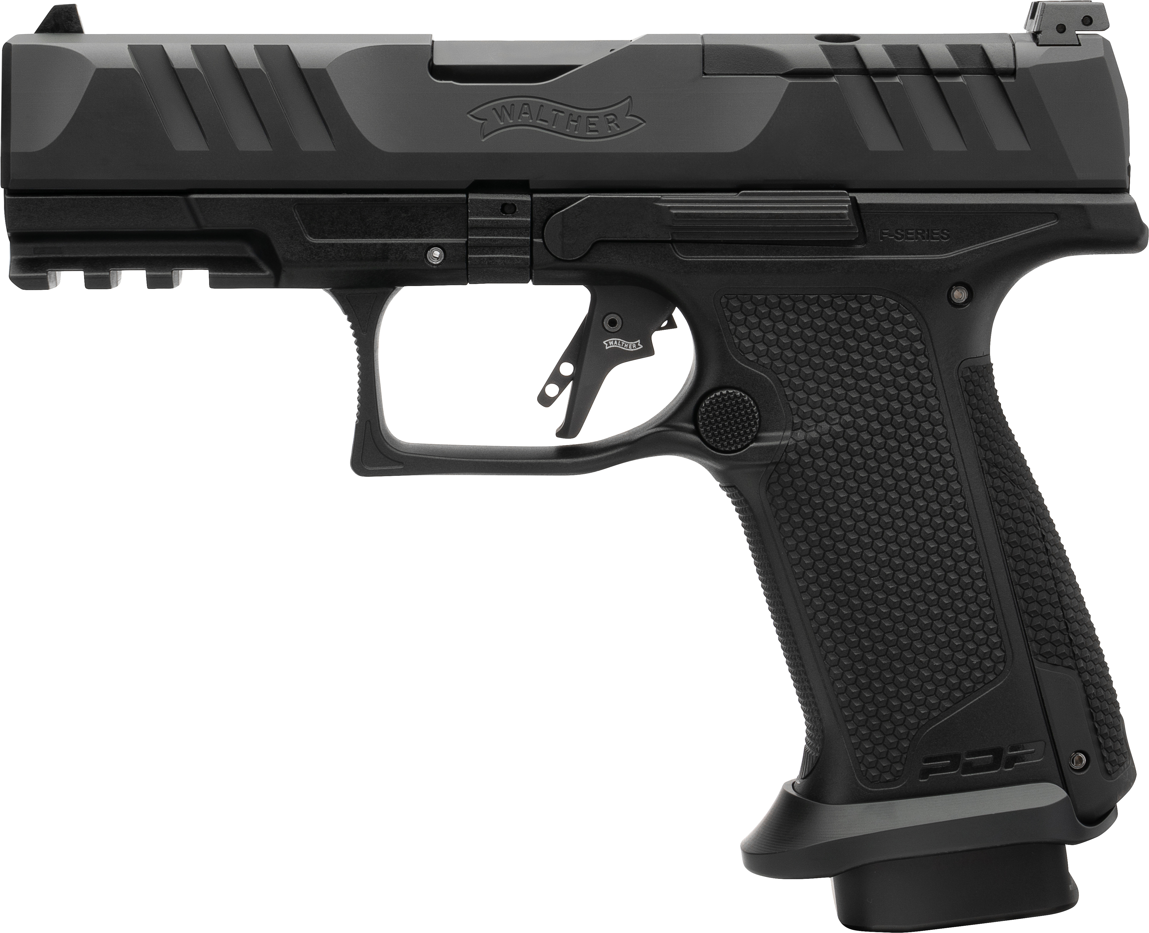 Walther PDP PRO F-Series Handgun 9mm Luger 10rd Magazines(3) 4" Barrel view 4