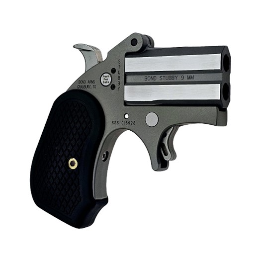 STUBBY 9MM SS 2.2" FS B6 Grips
