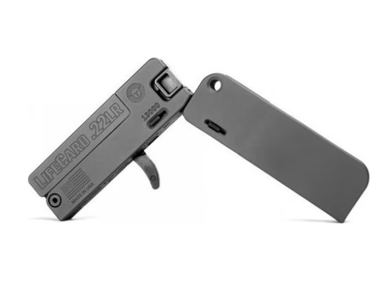 Trailblazer Firearms LifeCard .22LR Single Action Handgun Sniper Grey