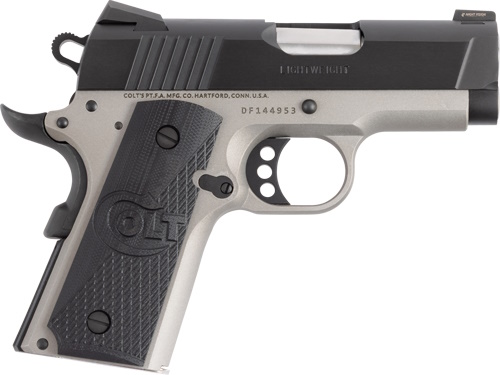 Colt Defender Handgun .45 Auto 7rd Magazine 3" Barrel Cerakote/Blued Finish view 5