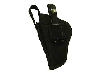 Bulldog FSN8 Extreme OWB Black Nylon Belt Loop/Clip Fits Glock 20/21 Fits 3.50-5" Barrel Ambidextrous
