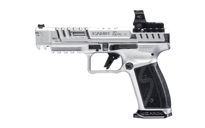 CANIK SFx Rival-S Chrome 9mm Handgun - 5" Barrel view 5