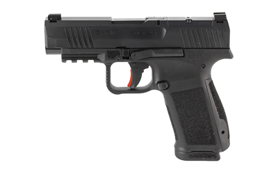 Canik HG7885N Mete MC9LS Sub-Compact Frame 9mm Luger 10+1 3.64" Black Steel Barrel, Black Nitride Serrated Steel Slide, Black Polymer Frame w/Picatinny Rail, Interchangeable Backstrap Grip