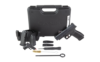 Canik HG7885CA-N Mete MC9LS *CA Compliant 9mm Luger 10+1 3.63" Black Steel Barrel, Black Nitride Steel Serrated Slide, Black Polymer Frame w/Picatinny Rail, Interchangeable Backstrap Grip