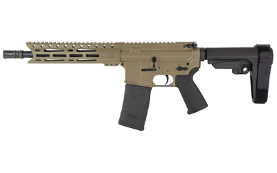 Diamondback DB1916B061 DB15 300 AAC 30+1 10" Flat Dark Earth Cerakote Heavy Barrel 9" M-LOK Handguard 7075-T6 Aluminum SBA3 Brace Magpul MOE Grip