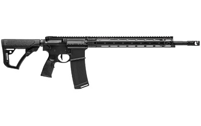 Daniel Defense 0212816541047 DDM4 V7 Pro 5.56x45mm NATO 30+1 18" Threaded Heavy Barrel w/Muzzle Climb Mitigator, Black Hard Coat Anodized Receiver, 6 Position Stock w/SoftTouch Overmolding