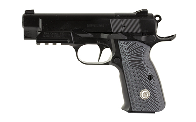 EAA GIRSAN 390446 MC P35PI OPS 9mm Luger 15+1 3.88" Matte Black Optic Ready/Serrated Steel Slide, Matte Black Steel Frame w/Accessory Rail & Beavertail Black Textured G10 Grips Ambidextrous