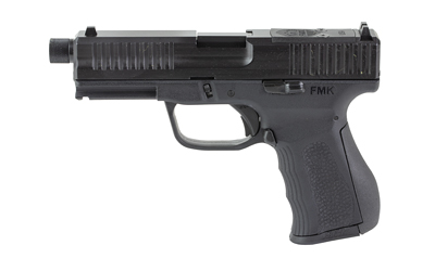 FMK G9C1G2BSSCMS 9C1 G2 *CA/MA Compliant Compact Frame 9mm Luger 10+1 3.87" Black Stainless Steel Barrel, Black Serrated Carbon Steel Slide, Black Polymer Frame w/Picatinny Rail, Black Backstrap Grip