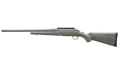 Glenfield 52001 Model A Full Size 308 Win 4+1 20" Matte Black Threaded Barrel, Matte Black Alloy Steel Receiver w/Picatinny Rail, Moss Green Splatter Fixed Synthetic Stock, Thread Protector