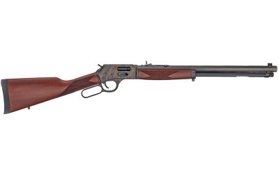 Henry H012GCCC Big Boy Side Gate Full Size 45 Colt (Long Colt) 10+1 20" Blued Octagon Barrel, Color Case Hardened Steel Drilled & Tapped Receiver, American Walnut Fixed Stock, Right Hand