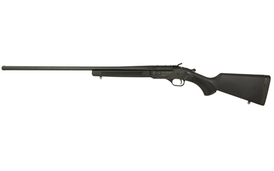 JTS Shotgun J410SSAS028 Lonestrike Full Size 410 Gauge Break Open 3" 1rd 28" Blued Single Shot Barrel, Drilled & Tapped Receiver, Black Synthetic Stock