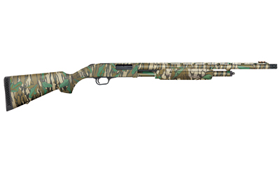 Mossberg 54337 500 Turkey Full Size 20 Gauge Pump 3" 5+1 22" Mossy Oak Greenleaf Vent Rib Barrel, Mossy Oak Greenleaf Optic Ready Receiver, Fixed Mossy Oak Greenleaf Synthetic Stock, Right Hand