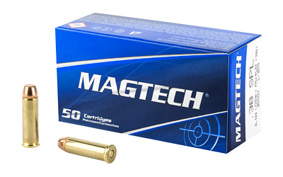 Magtech 38Q Range/Training 38Special 125gr Full Metal Jacket Flat Point 50 Per Box/20 Case