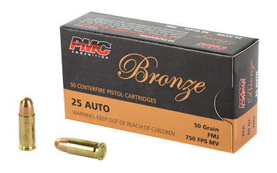 PMC Ammunition Bronze 25 ACP - Jimmy's Creek Firearms view 3