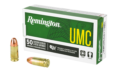 Remington UMC Handgun Ammunition 9mm Luger 115 gr FMJ 1145 fps 50/ct