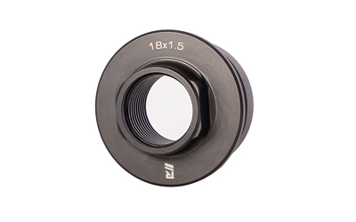 Rugged Suppressors DTM005 Universal Direct Thread Mount M18x1.5 tpi, Black, Fits 1.375"-24 tpi Tube Threads