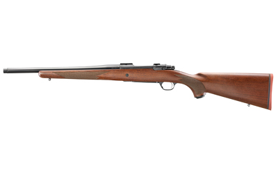 Ruger 67101 Hawkeye Hunter 6.5 Creedmoor 4+1 16.60" Satin Blued Threaded Barrel, Satin Blued Steel Receiver w/Integral Scope Mount, American Walnut Fixed Stock, Right Hand