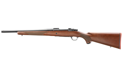 Ruger 67102 Hawkeye Hunter 243 Win 4+1 16.60" Satin Blued Threaded Barrel, Satin Blued Steel Receiver w/Integral Scope Mount, American Walnut Fixed Stock, Right Hand