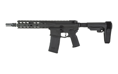 Radian Weapons R0052 Model 1 Pistol 300 Blackout 30+1 9", Black, Billet Rec, M-Lok Handguard, Smooth Buffer Tube (No Brace), Magpul Grip, Ambi Controls, Dead Air QD Flash Hider, Adj. Trigger