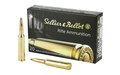 Sellier & Bellot Rifle Ammunition 6.5x55 SE 140 gr SP 793 fps 20/ct