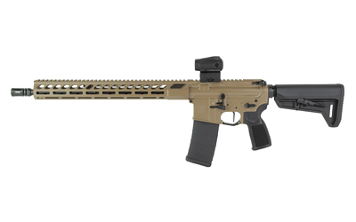Sig Sauer RM400556N16BFORGEFDE M400 Forge 5.56 NATO 30+1 16" Flat Dark Earth Cerakote Alloy Receiver w/Picatinny Rail, M-LOK Handguard, Magpul SL-K Black Polymer Stock, Black Polymer Grip, Sig ROMEO M