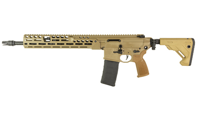 Sig Sauer RMCX556N16BIR MCX Spear LT 5.56 NATO 30rd 16" Black FNC Flat Dark Earth Aluminum Stock