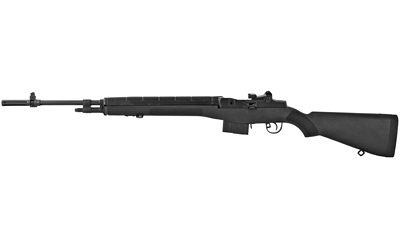 Springfield Armory MA9106 M1A Standard Issue 308 Win/7.62x51mm 10+1 22" Black Parkerized Steel Barrel w/Flash Suppressor, Black Parkerized Steel Receiver, Fixed Black Synthetic Stock
