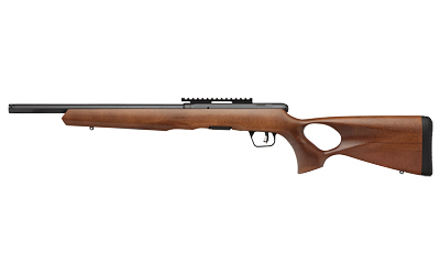 Savage Arms B22 Timber Thumbhole 22 LR - Circle Square Firea view 4