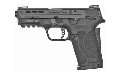 Smith & Wesson 13223 Performance Center M&P Shield EZ M2.0 9mm Luger 3.83" 8+1 Matte Black Black Armornite Stainless Steel Ported Slide Black Polymer Grip